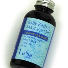 LuSa Organics Baby Bath and Massage Oil